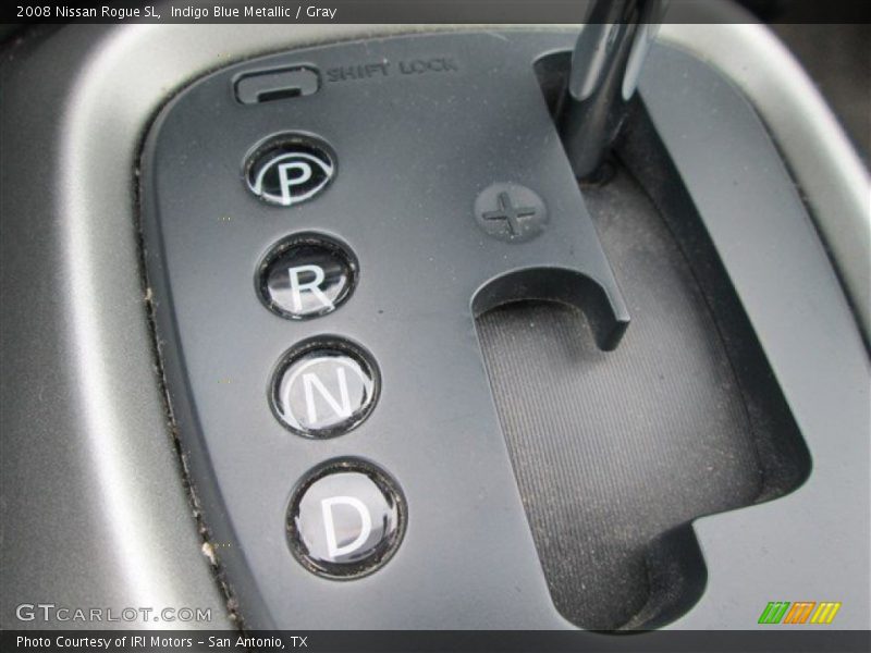 Indigo Blue Metallic / Gray 2008 Nissan Rogue SL