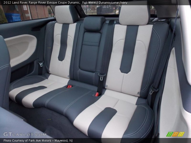 Fuji White / Dynamic Lunar/Ivory 2012 Land Rover Range Rover Evoque Coupe Dynamic