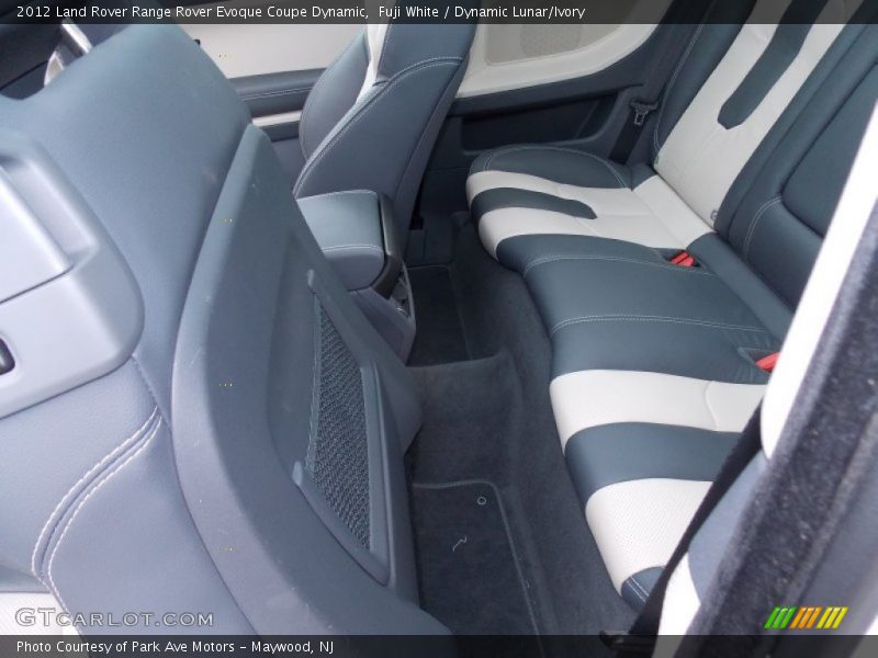 Fuji White / Dynamic Lunar/Ivory 2012 Land Rover Range Rover Evoque Coupe Dynamic