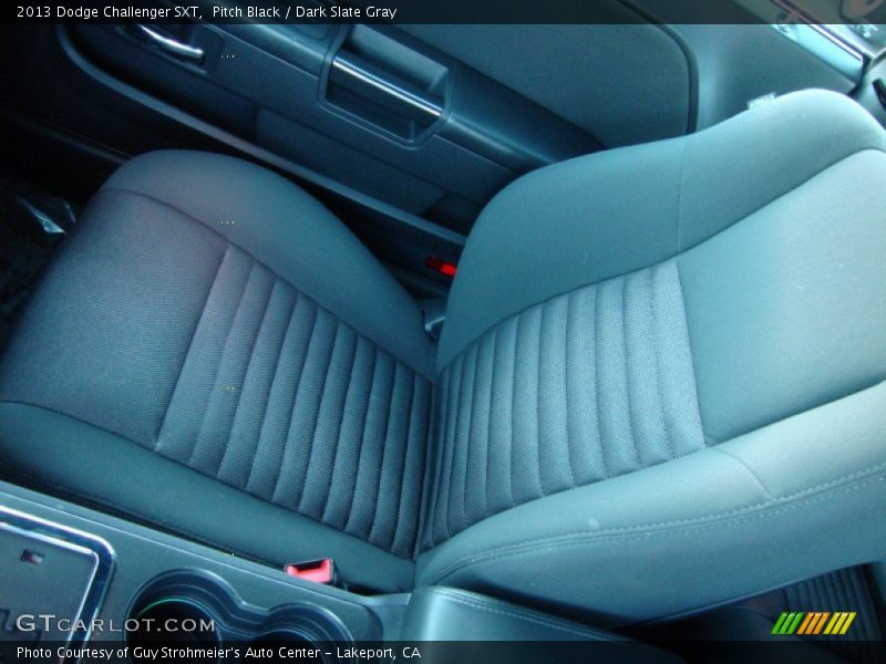 Pitch Black / Dark Slate Gray 2013 Dodge Challenger SXT
