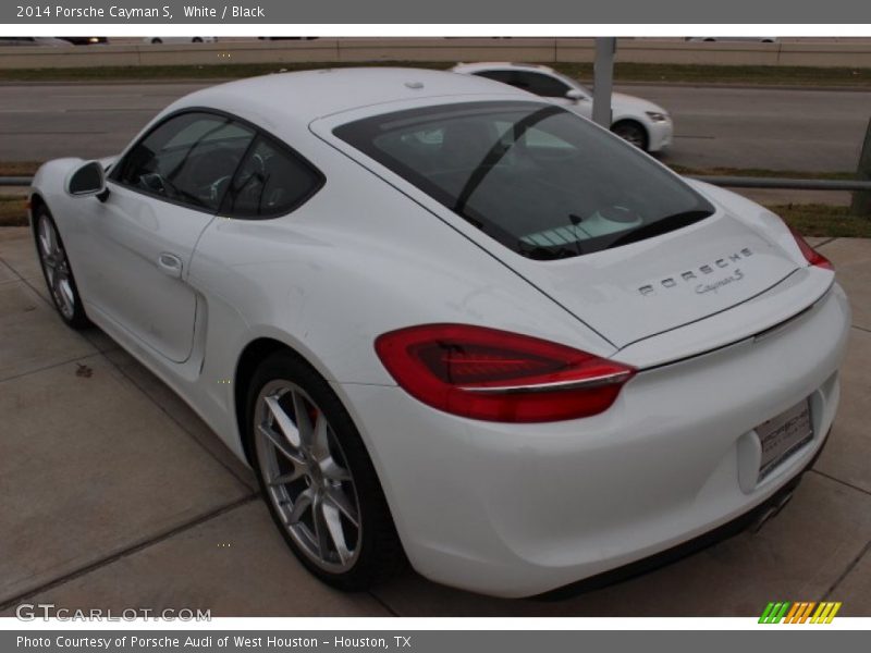 White / Black 2014 Porsche Cayman S