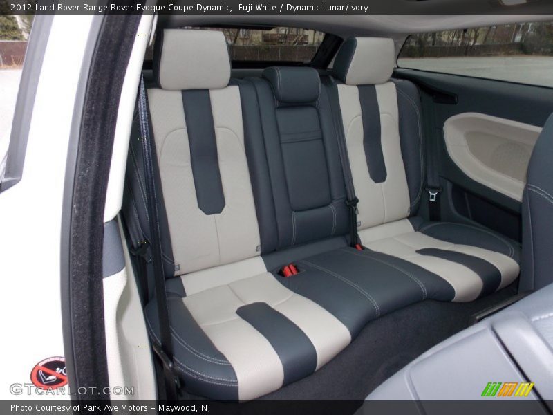 Fuji White / Dynamic Lunar/Ivory 2012 Land Rover Range Rover Evoque Coupe Dynamic
