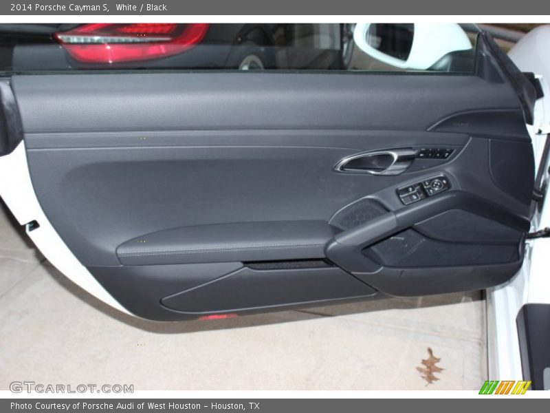 White / Black 2014 Porsche Cayman S