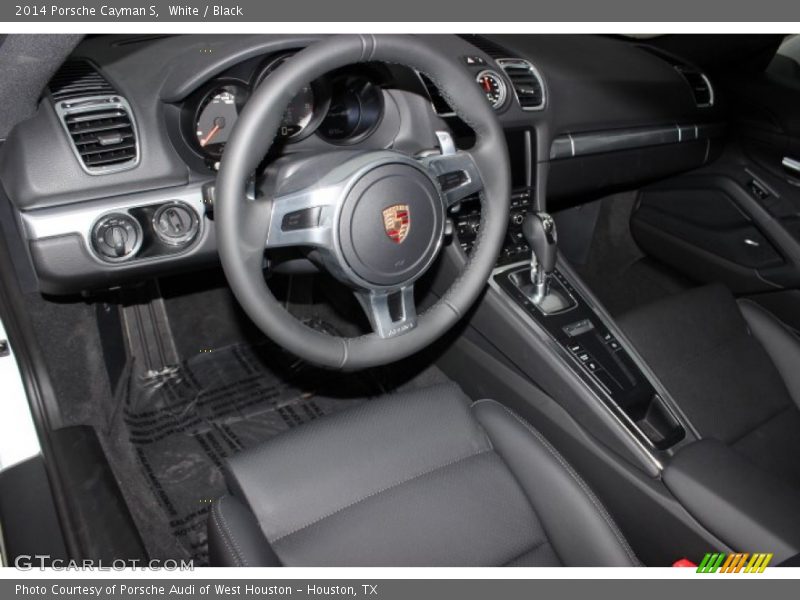 White / Black 2014 Porsche Cayman S