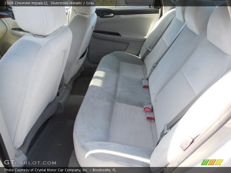 Silverstone Metallic / Gray 2008 Chevrolet Impala LS