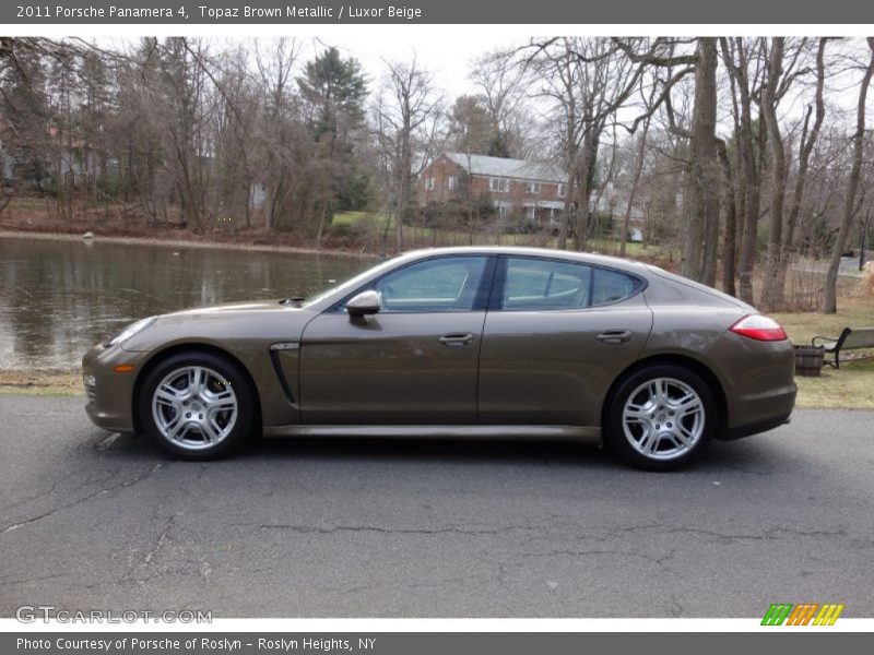  2011 Panamera 4 Topaz Brown Metallic