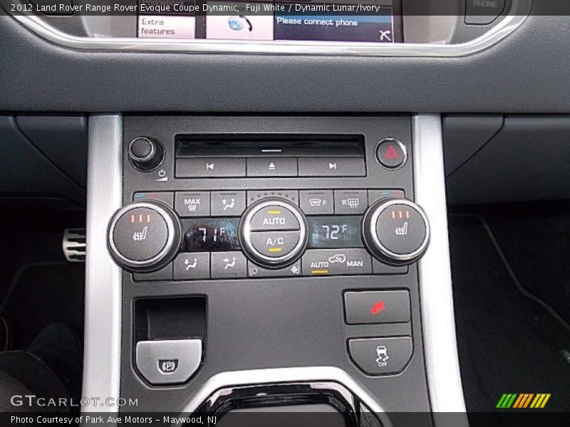 Fuji White / Dynamic Lunar/Ivory 2012 Land Rover Range Rover Evoque Coupe Dynamic