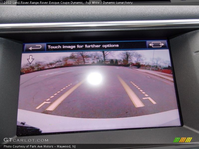 Fuji White / Dynamic Lunar/Ivory 2012 Land Rover Range Rover Evoque Coupe Dynamic