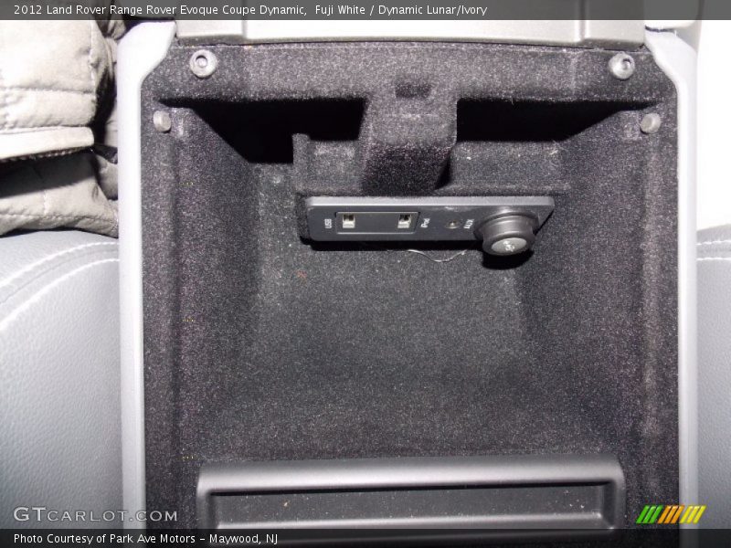 Fuji White / Dynamic Lunar/Ivory 2012 Land Rover Range Rover Evoque Coupe Dynamic