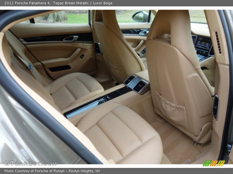 Rear Seat of 2011 Panamera 4