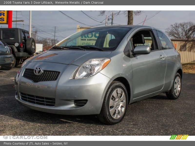 Meteorite Metallic / Dark Charcoal 2008 Toyota Yaris 3 Door Liftback