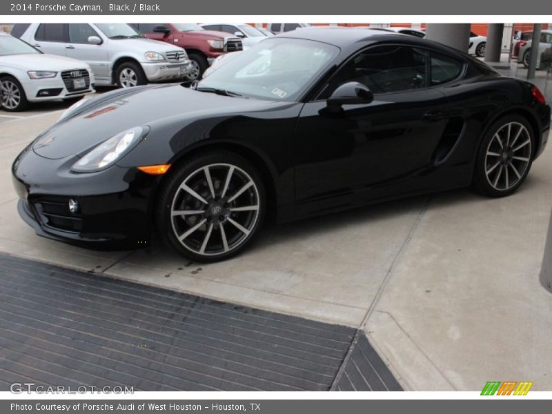 Black / Black 2014 Porsche Cayman