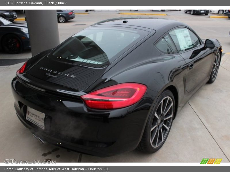 Black / Black 2014 Porsche Cayman