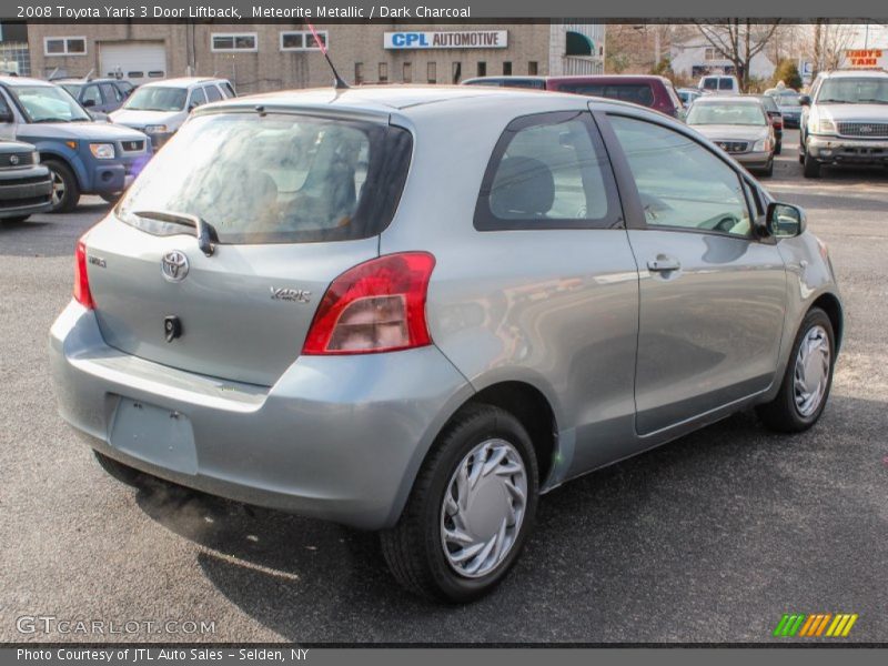 Meteorite Metallic / Dark Charcoal 2008 Toyota Yaris 3 Door Liftback