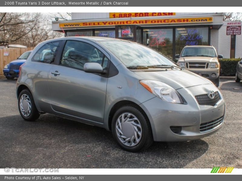 Meteorite Metallic / Dark Charcoal 2008 Toyota Yaris 3 Door Liftback