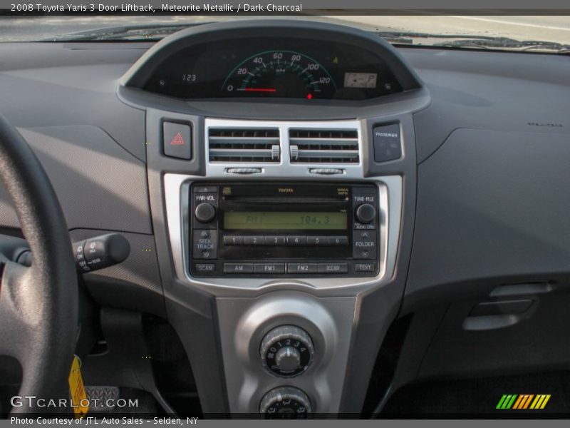 Meteorite Metallic / Dark Charcoal 2008 Toyota Yaris 3 Door Liftback