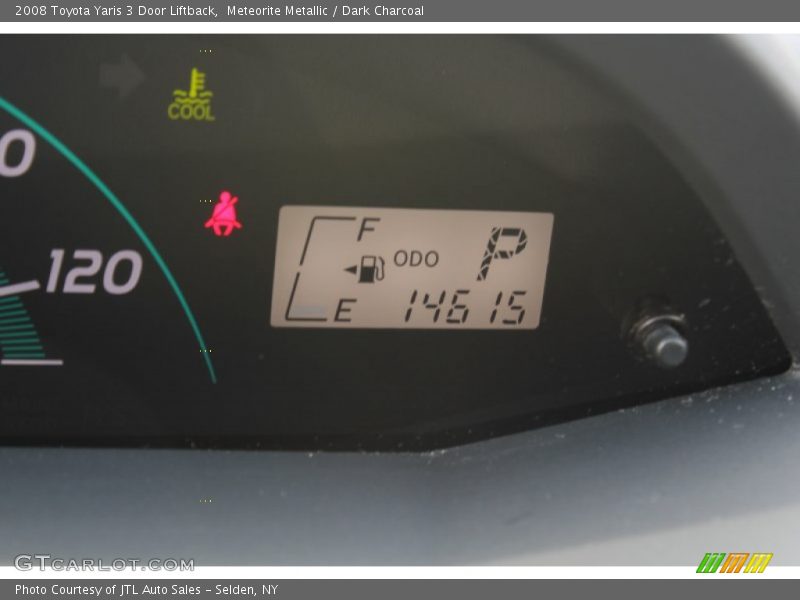 Meteorite Metallic / Dark Charcoal 2008 Toyota Yaris 3 Door Liftback