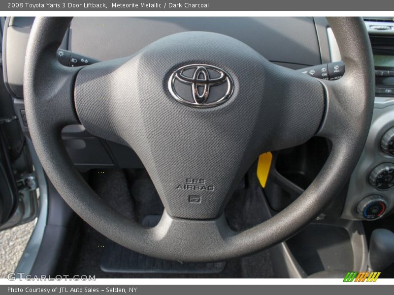 Meteorite Metallic / Dark Charcoal 2008 Toyota Yaris 3 Door Liftback