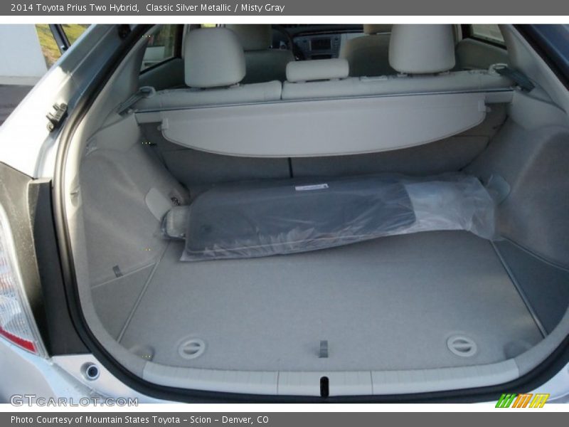 Classic Silver Metallic / Misty Gray 2014 Toyota Prius Two Hybrid