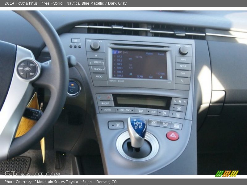 Controls of 2014 Prius Three Hybrid