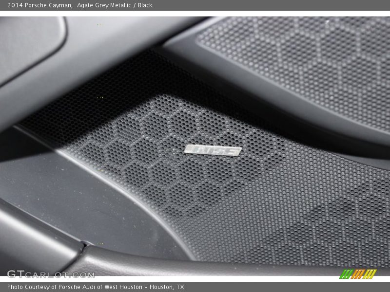 Agate Grey Metallic / Black 2014 Porsche Cayman