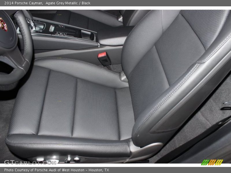 Agate Grey Metallic / Black 2014 Porsche Cayman