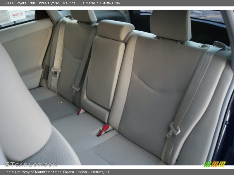 Nautical Blue Metallic / Misty Gray 2014 Toyota Prius Three Hybrid