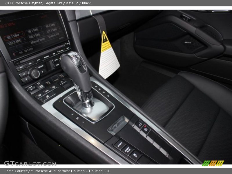 Agate Grey Metallic / Black 2014 Porsche Cayman
