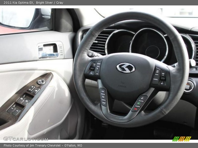 Bright Silver / Gray 2011 Kia Optima EX