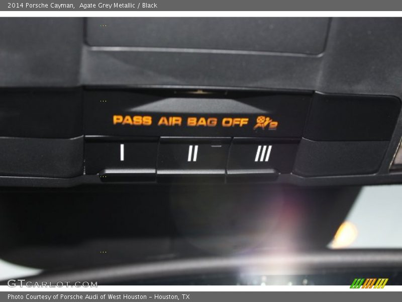 Agate Grey Metallic / Black 2014 Porsche Cayman