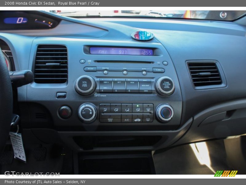 Royal Blue Pearl / Gray 2008 Honda Civic EX Sedan