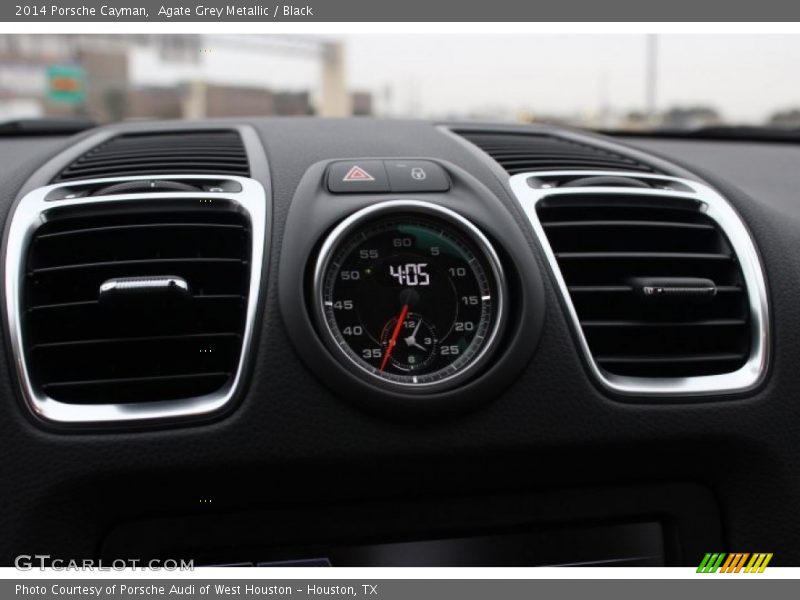 Agate Grey Metallic / Black 2014 Porsche Cayman