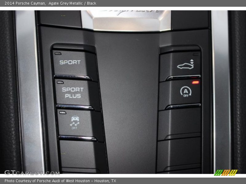 Agate Grey Metallic / Black 2014 Porsche Cayman