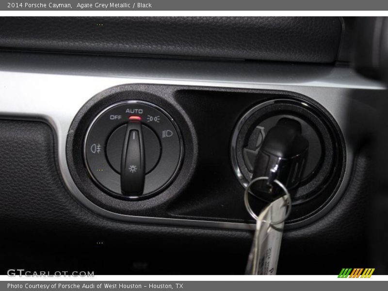 Agate Grey Metallic / Black 2014 Porsche Cayman