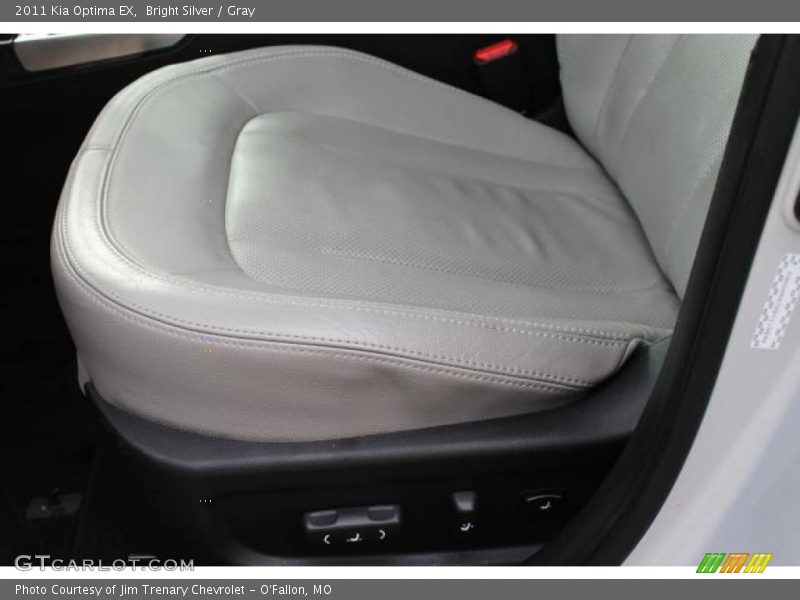 Bright Silver / Gray 2011 Kia Optima EX