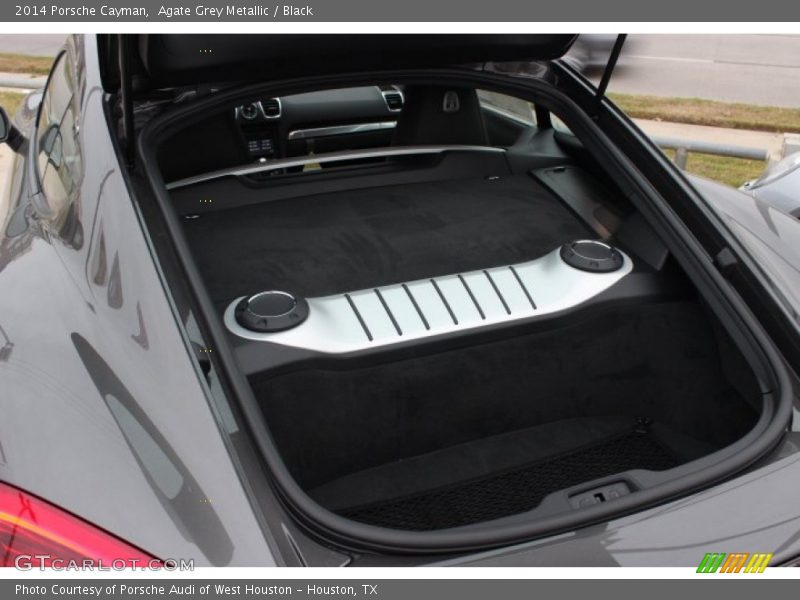 Agate Grey Metallic / Black 2014 Porsche Cayman
