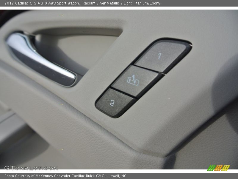 Radiant Silver Metallic / Light Titanium/Ebony 2012 Cadillac CTS 4 3.0 AWD Sport Wagon