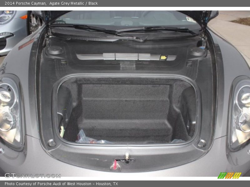 Agate Grey Metallic / Black 2014 Porsche Cayman