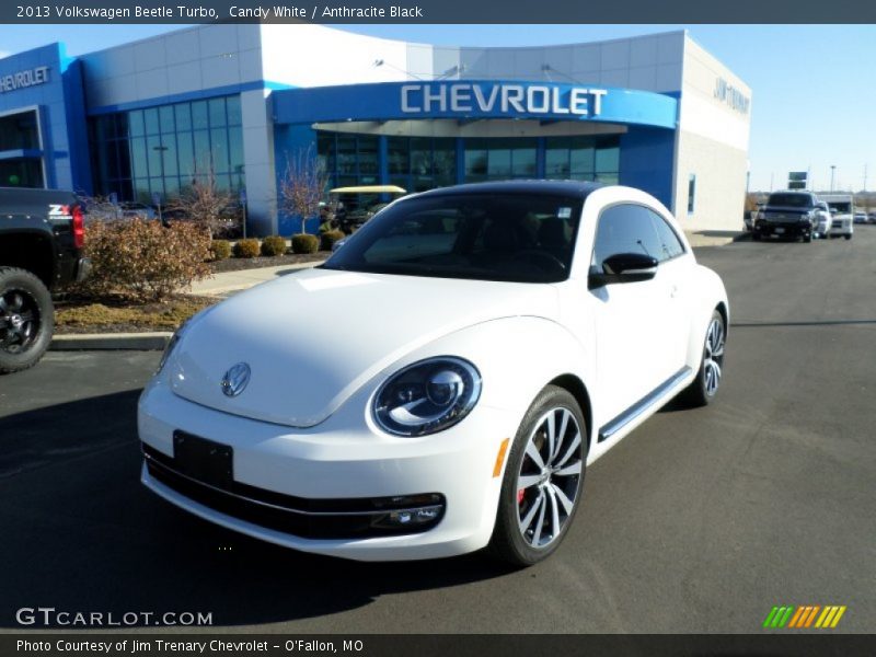 Candy White / Anthracite Black 2013 Volkswagen Beetle Turbo