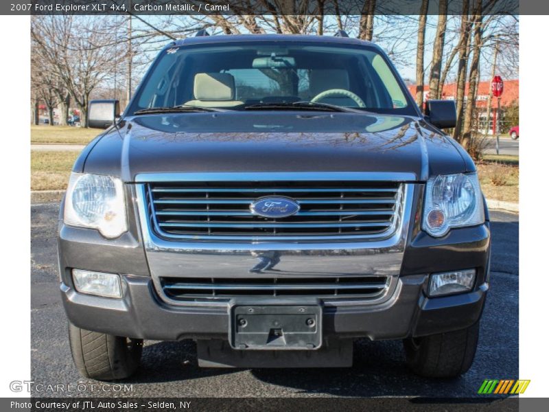 Carbon Metallic / Camel 2007 Ford Explorer XLT 4x4