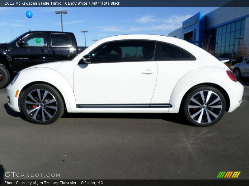 Candy White / Anthracite Black 2013 Volkswagen Beetle Turbo