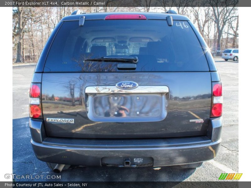 Carbon Metallic / Camel 2007 Ford Explorer XLT 4x4