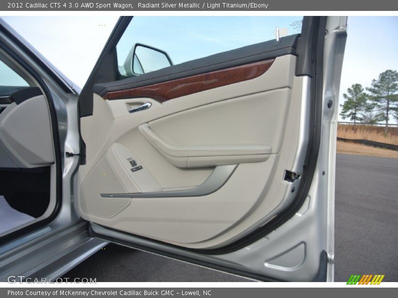 Radiant Silver Metallic / Light Titanium/Ebony 2012 Cadillac CTS 4 3.0 AWD Sport Wagon