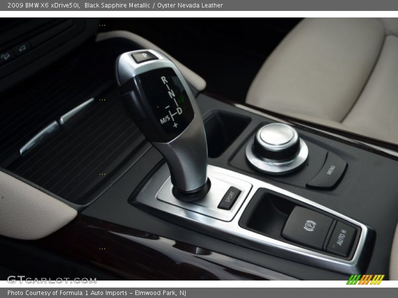 Black Sapphire Metallic / Oyster Nevada Leather 2009 BMW X6 xDrive50i