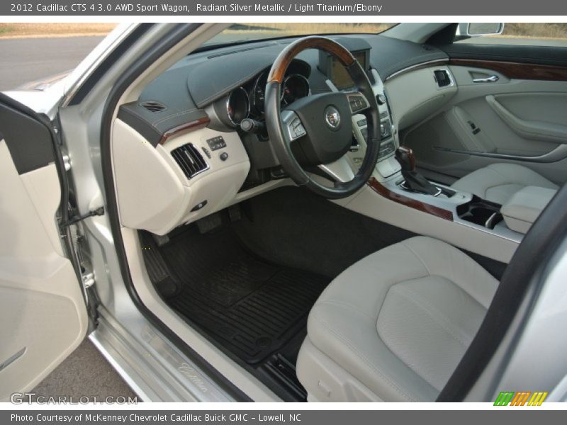 Light Titanium/Ebony Interior - 2012 CTS 4 3.0 AWD Sport Wagon 