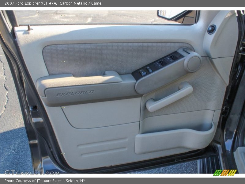 Carbon Metallic / Camel 2007 Ford Explorer XLT 4x4