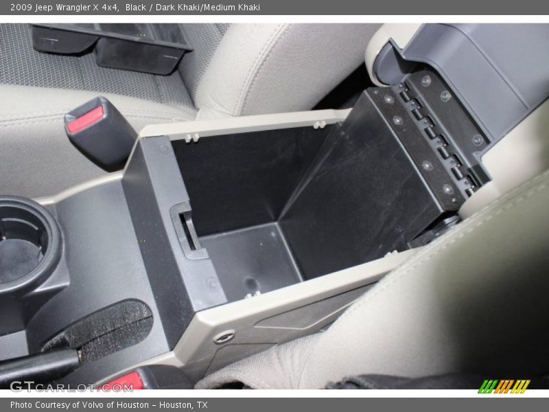 Black / Dark Khaki/Medium Khaki 2009 Jeep Wrangler X 4x4