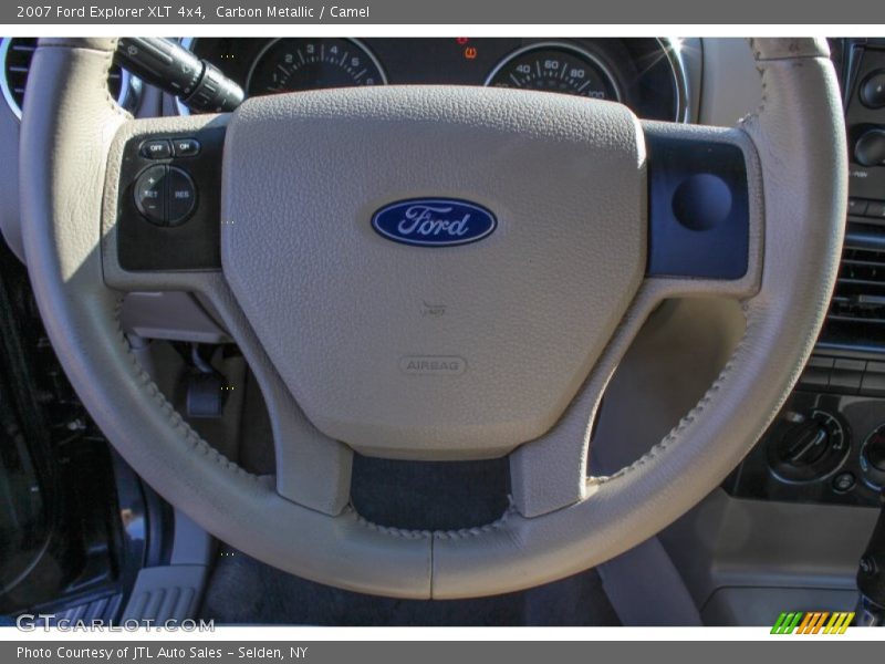 Carbon Metallic / Camel 2007 Ford Explorer XLT 4x4