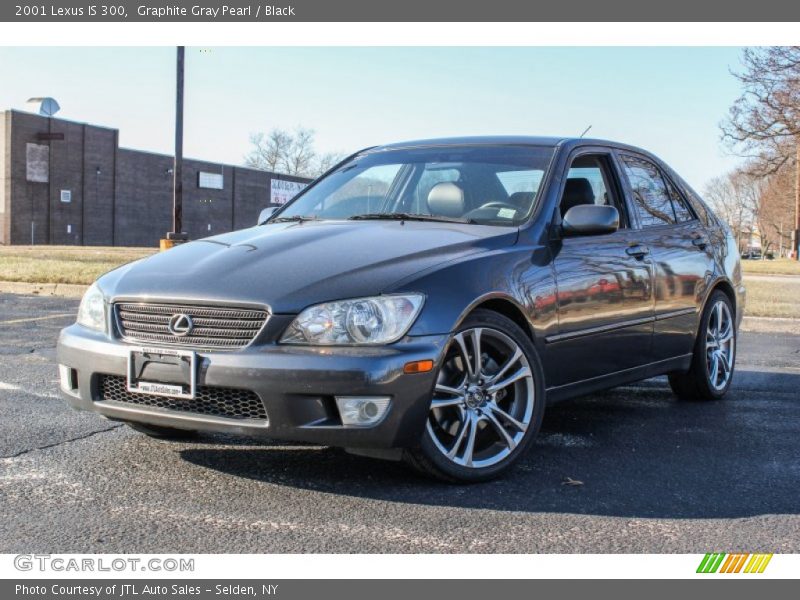 Graphite Gray Pearl / Black 2001 Lexus IS 300