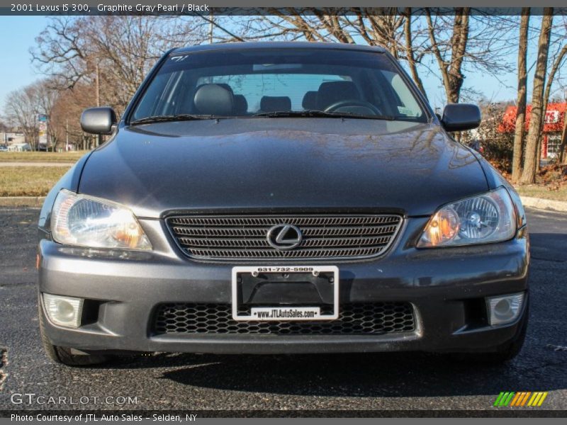 Graphite Gray Pearl / Black 2001 Lexus IS 300